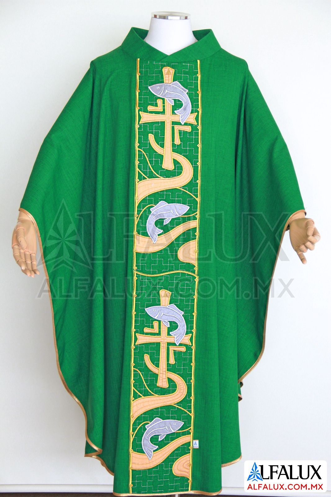 22 PECES Alfalux Casulla Verde Central 230 (1)